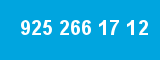 925 266 17 12